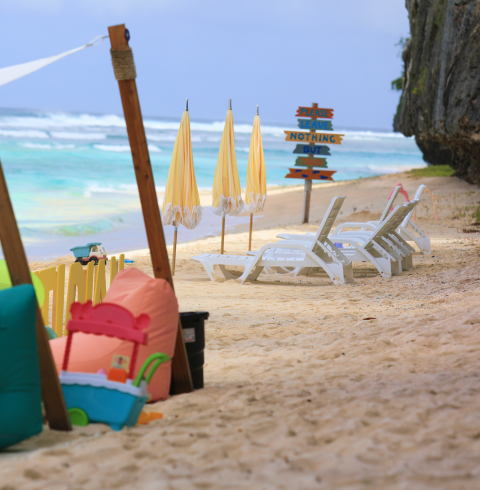 리티디안 프라이빗 비치 스노클링