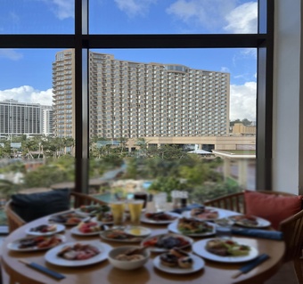 괌 두짓타니 아쿠아 디너뷔페: 오션뷰와 함께하는 완벽한 미식 경험