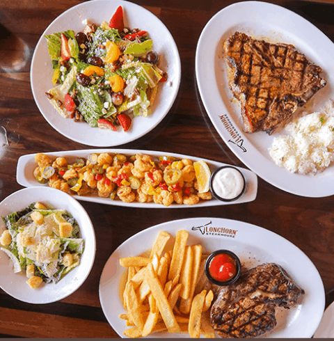 롱혼 스테이크하우스 런치