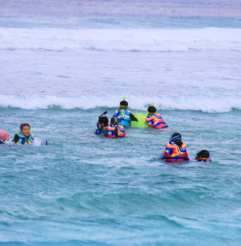 리티디안 프라이빗 비치 스노클링