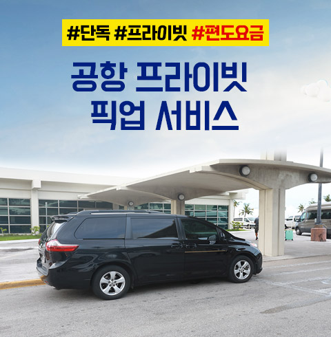 공항 픽업 프라이빗 서비스(편도)