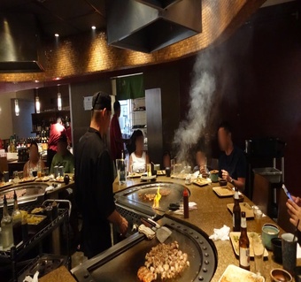 괌조이너스 데판야끼 레스토랑 맛집 예약 방법 위치 퍼포먼스