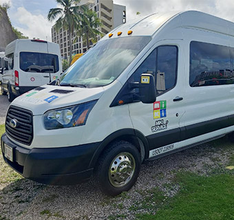 괌 15인승 단독 미키택시 밴투어