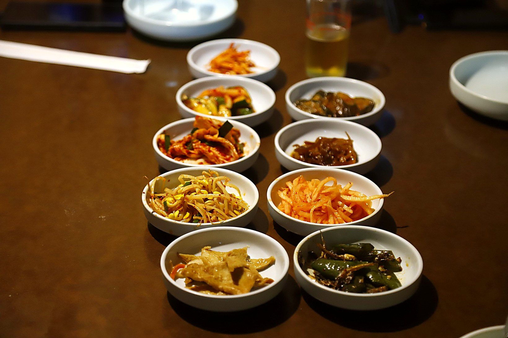 밑반찬 구성